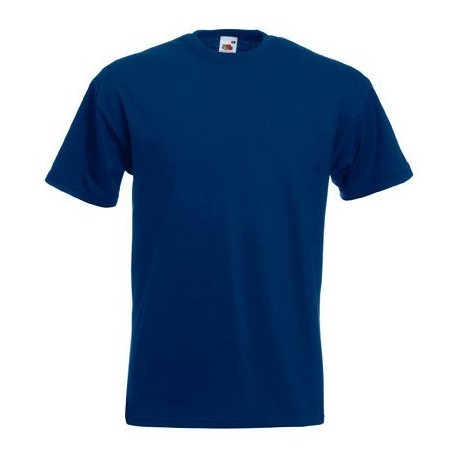 Marineblå Fruit of the loom t-shirts