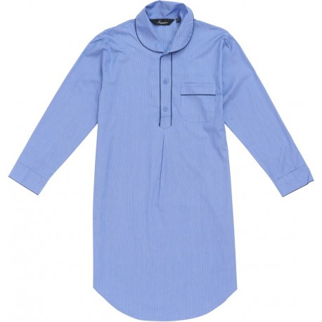 Ambassador natskjorte -Stribet