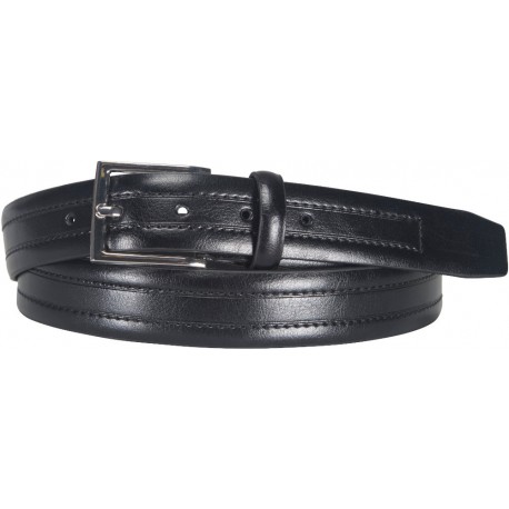 Sort læderbælte