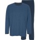Ambassador jersey pyjamas - Blåmønstret