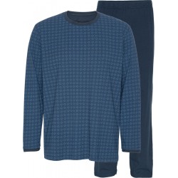 Ambassador jersey pyjamas - Blåmønstret